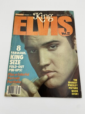 Platinum Presents King Elvis Vol.II(Aug. 1979) Pinup Included