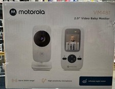 Image of Motorola VM481 Video Baby Monitor Portable Parent Unit Nightvision Digital Zoom