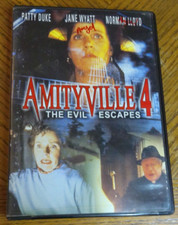 Amityville 4: The Evil Escapes (DVD, 1989)  Patty Duke ~ Jane Wyatt