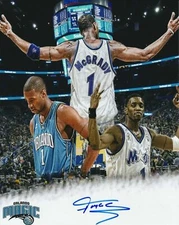 Tracy McGrady signed Photo Reprint, Fridge Magnet,Glossy Decal  S10