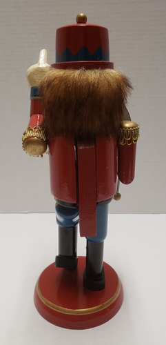 VINTAGE ATLANTA BALLET SOLDIER WOODEN CHRISTMAS NUTCRACKER 12" TALL 787J - Picture 3 of 7