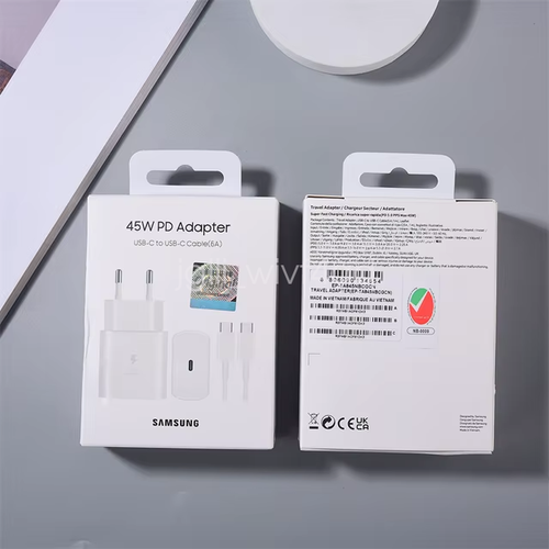 SAMSUNG 45W Super Schnellladegerät Netzteil Galaxy S24 S23 S22 S20 Ultra A55 5G - Bild 12 von 16