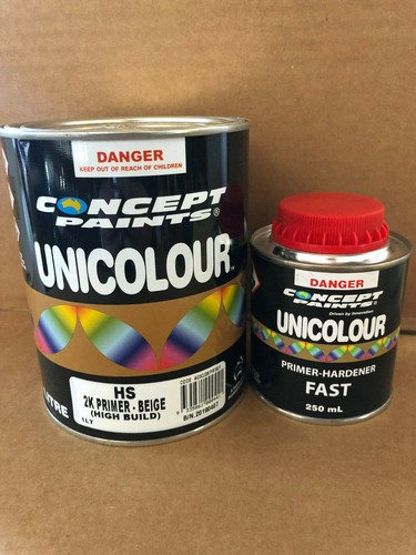 Concept Paints HS Primer Kit (2K) 1.25LT. High Build. - Picture 2 of 2