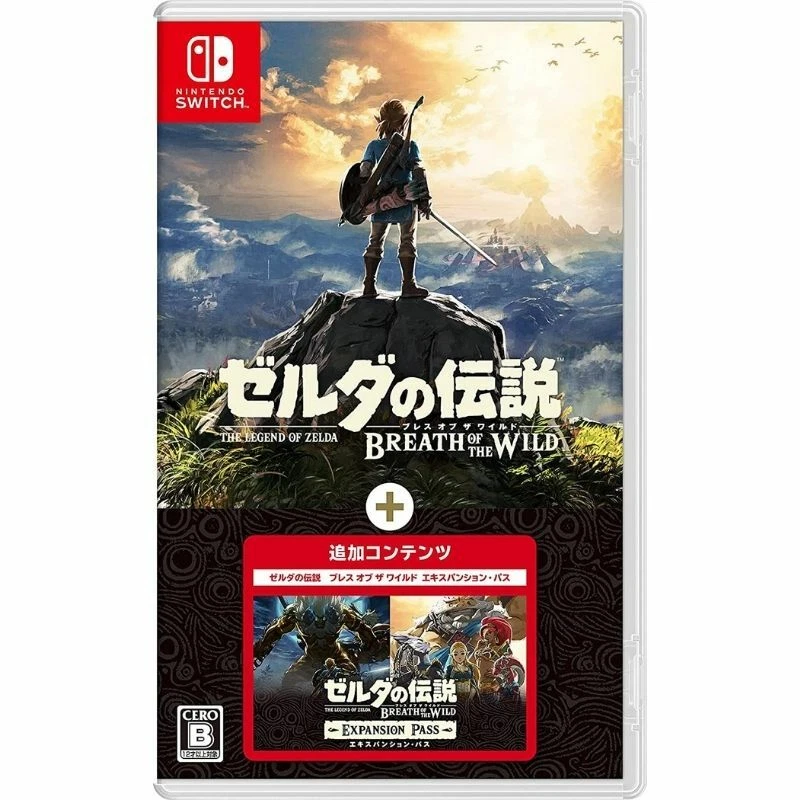 Nintendo Switch The Legend Of Zelda Breath Of The Wild + Expansion Pass JAPAN - Bild 1 von 1