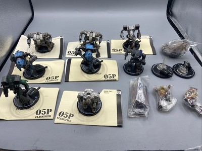 Lot Of 12 Mechwarrior Figures Mad Cat II Cougar At Arbalest Shen-Yi