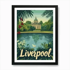 Aihrgdesign A Mid Century Modern Tr Framed Wall Art Poster Canvas Print Picture