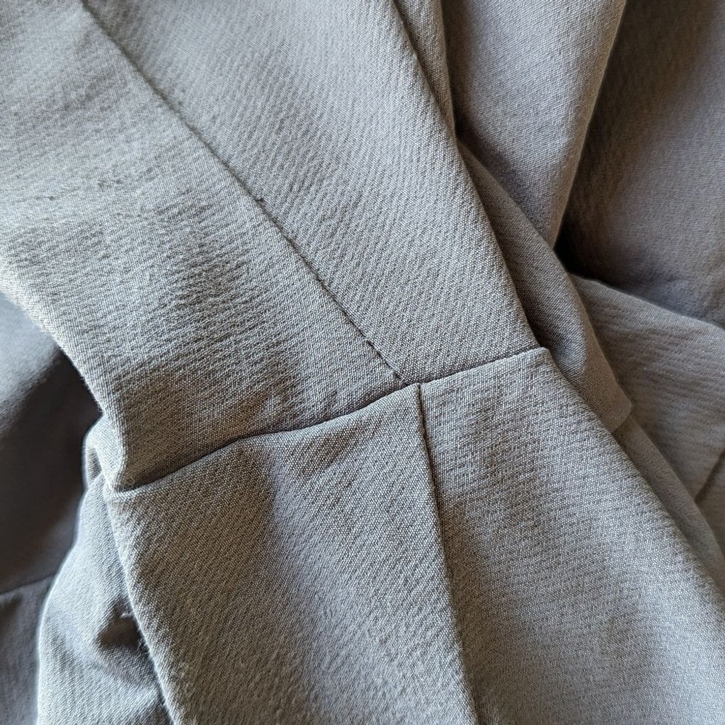 Athleta Wander Slim Straight Split Hem Pants Gray… - image 10