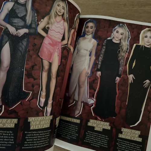 SABRINA CARPENTER - 2025 Glossy Magazine - Kings & Queens Of Pop Culture : NEW - Foto 9 di 11