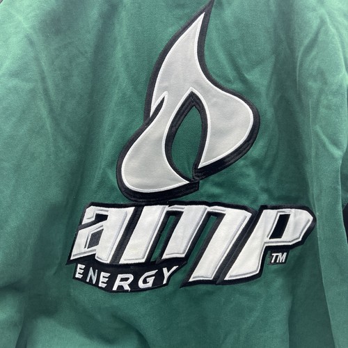 Chaqueta de Carreras NASCAR Dale Earnhardt JR AMP Energy 88 Talla XL Negra Verde NUEVA de Colección - Imagen 8 de 19
