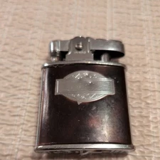 Vintage Ronson Brown Princess Refillable Cigarette Lighter - Blank Engraving