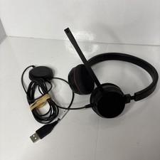 Jabra Evolve 20 GSA Stereo Headset HSC016 Black