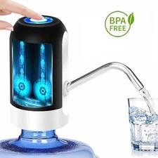 USB Automatic Water Pump Universal Dispenser 5 Gallon Bottle Portable Electric