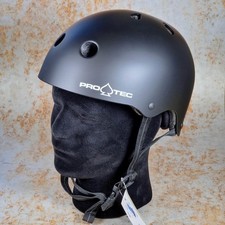 Pro-Tec Low Pro Certified BMX Skate Helmet Matte Black