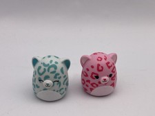 Squishmallow Mini Squish Squish-A-Longs Series 3 Rainbow Cheetah Lot Antonella 