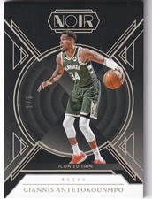 Panini NBA Noir 2024-25 No. 79 Giannis Antetokounmpo 2/5 Sport Trading Card