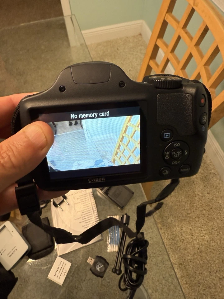 Cámara digital Canon PowerShot SX520 HS 16,0 MP negra HD 42x zoom completa ✅ Foto 3 de 4