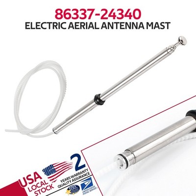 Car Power Antenna Mast Signal AM/FM Radio Adjustable Kit New Durable 86337-24340