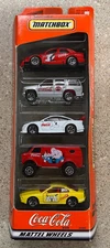 Matchbox Coca Cola 5 Pack Gift Set 1998 35999 New