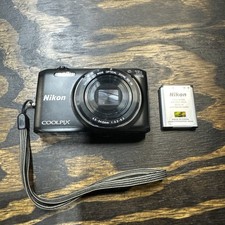 Nikon COOLPIX S6800 16.0MP Digital Camera - Black for sale online