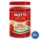6x  Mutti Sugo Ragu' Vegetale Gr 280
