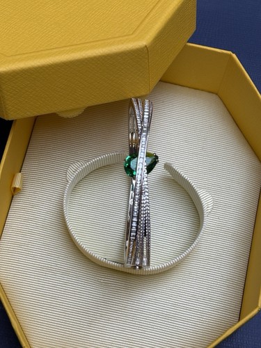 Swarovski Hyperbola Armreif Grün Klein - Bild 3 von 8