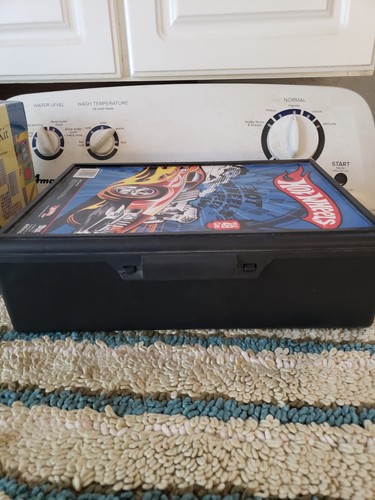 Mattel Hot Wheels 48 Car Carry Case TARA 2010 schwarz mit Flammen 20020 - Bild 5 von 6