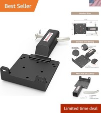 Versatile Winch Mounting Bracket For 2 Receiver - Support Up To 3800 Lbs