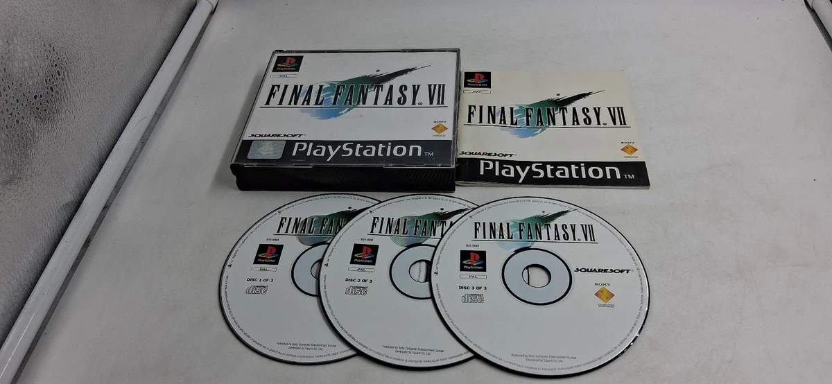 Final Fantasy VII Sur PS1 - Loose Mais En Très Bon état (PAL)