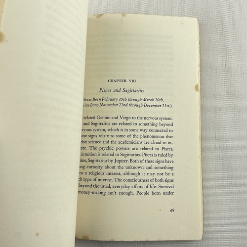 An Astrology Primer for the Millions by Carl Payne Tobey 1965 PB Book Vintage - Picture 15 of 17