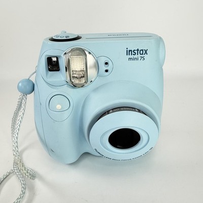 Fujifilm Instax Mini 7S Instant Camera Light Blue As Is For Parts