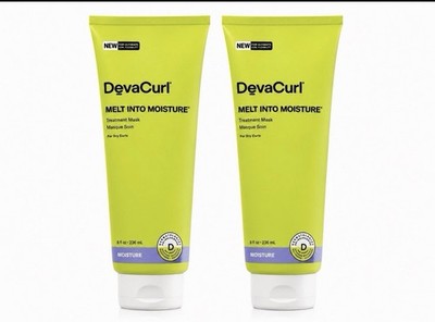 DevaCurl Melt Into Moisture Treatment Mask 8 fl oz 236ml Duo Pack