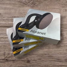 Mirka 9 Inch Abranet Sanding Disc. 25 Discs Free Shipping
