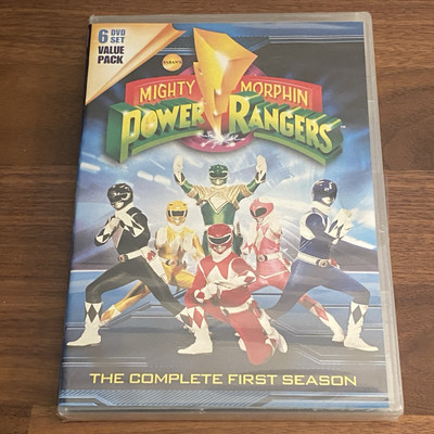 Mighty Morphin Power Rangers: The Complete First Season New Sealed 6 DVD Set