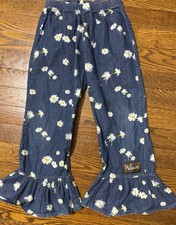 Girls, Matilda Jane Size 8 Platinum Daisy Dot Ruffles
