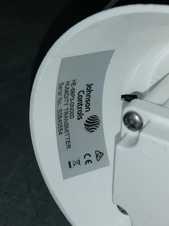 Transmisor sensor humedad Johnson Controls he-68p3-0n000 Foto 2 de 2