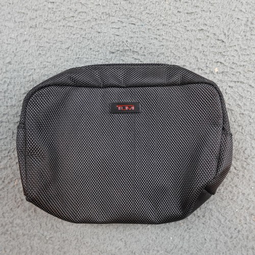 Tumi Travel Pouch Black Amenity Toiletry Cosmetic Bag Organizer Delta Airlines