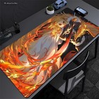 Demon Slayer Keyboard Desk Mat Large Mouse Mat Locked Edge 60cm x 30cm