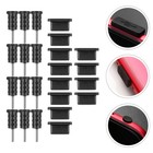 12 Pairs Mobile Phone Dust Cap Headphone Plug Earphone Jack Plugs