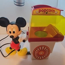 Disney Mickey Mouse Electric Hot Air Popcorn Maker Popper Vitantonio USA Works