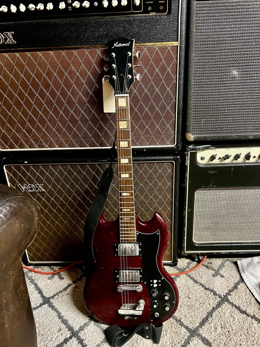 1960-70s NATIONAL SG Electric Guitar ⚡️Made In Japan