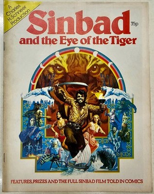 Bronzezeit Sindbad Auge des Tigers seltene UK Comic Adaption hoch sehr guter Erhaltungszustand + H Schneer