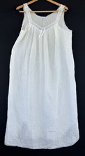 Willow Creek Cottagecore Nightgown White Prairie Women's XL