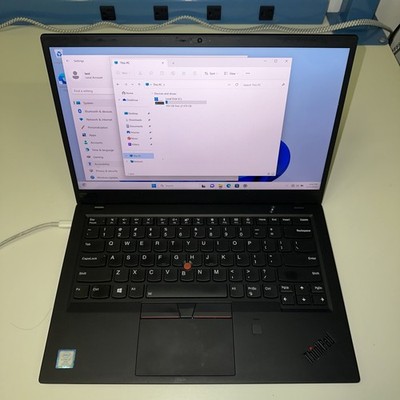 Lenovo ThinkPad X1 Carbon Gen 6 i7 8650U 16GB RAM 512GB SSD Windows 11 Pro