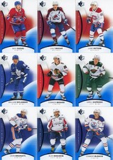 U PICK LOT 2025-26 25-26 UD Upper Deck SP Hockey Blue Base card set #1-100
