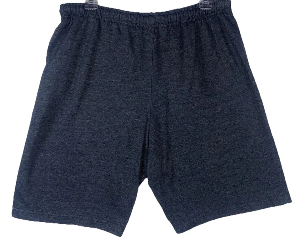 Pantalones Cortos para Dormir Reebok Para Hombre Talla L Gris con Bolsillos Mezcla Algodón/Poliéster Foto 2 de 4