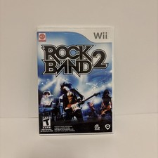 Rock Band 2 (Nintendo Wii, 2008) CIB Complete w/ Manual