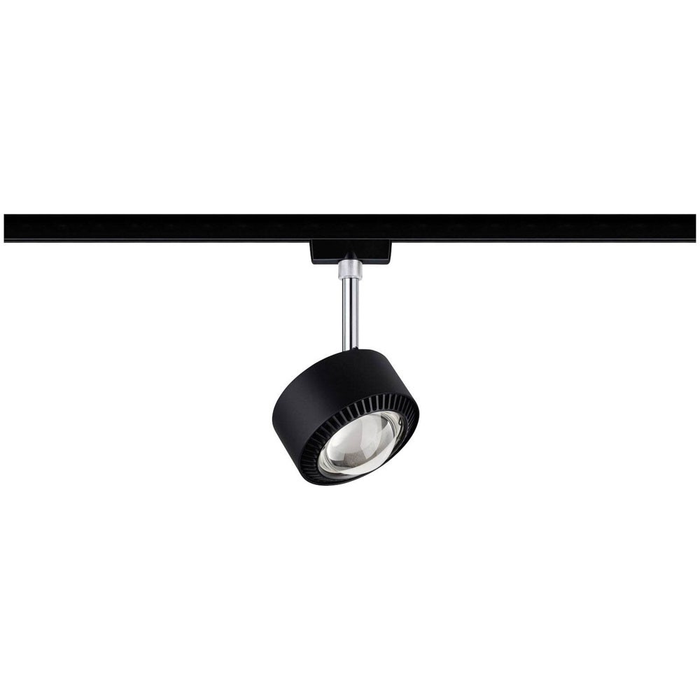 Paulmann URail Light Built-in LED 9W Black Adjustable Elegant