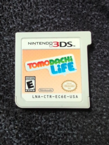 Tomodachi Life (Nintendo 3DS, 2014) Cartridge Only, TESTED AND WORKING