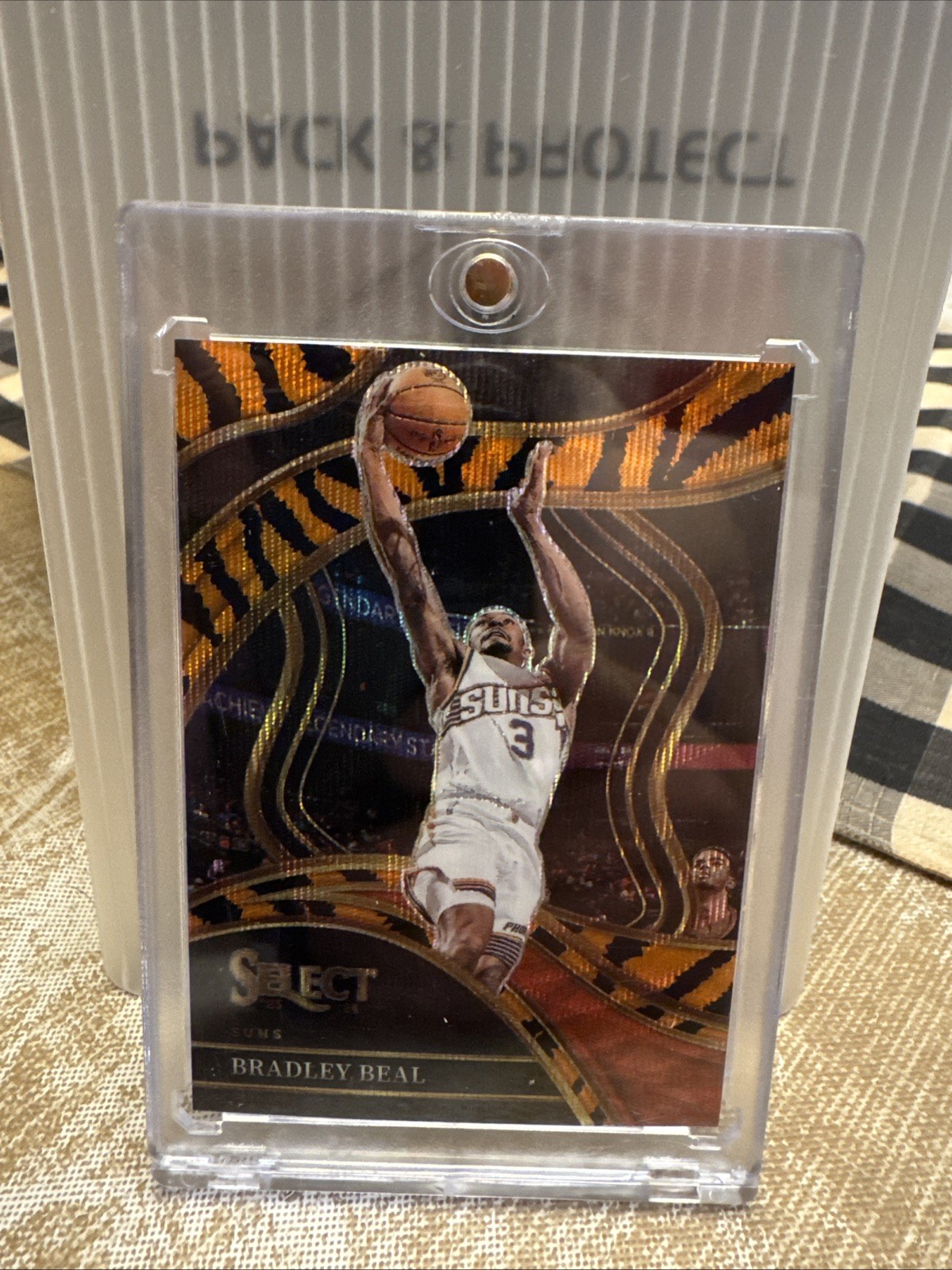 2023-24 Panini Select - Courtside Tiger Prizm #247 Bradley Beal CASE HIT