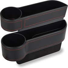 2 Pack Car Seat Gap Filler Organizer, Automotive Front Seat Storage with Cup ...